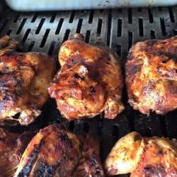 Jeffros Grill - 1/2 grilled chickens. Delicious!