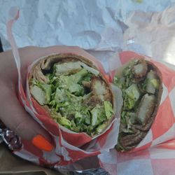 Pappy’s Juice Bar - Chicken ceasar wrap