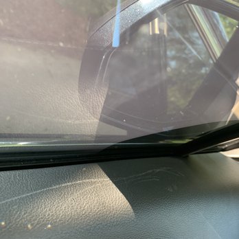 Aarons Auto Glass Tinting - Cuts in the leather - Car Window Tinting Near Me - Chicago, Illinois