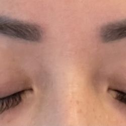 Amazing Lash Studio - Less than 24 hours, no shower or washing my face and lost half the lashes.