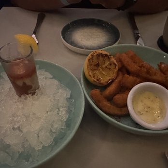 Mala Ocean Tavern - Oyster shooter & calamari appetizers - Seafood Near Me - Lahaina, Hawaii