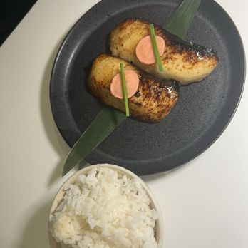 Bon - Yuzu Miso Black Cod and side white rice - Sushi Bars Near Me - Westwood, New Jersey