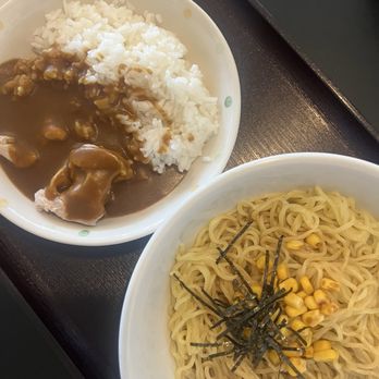 Ducks - Lunch Special Cold Ramen with mini curry - Japanese Curry Near Me - San Gabriel, California Ducks - Lunch Special Cold Ramen with mini curry - Japanese Curry Near Me - San Gabriel, California