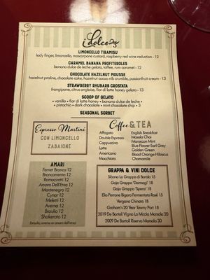 Menu photo 2 Capri Boston, MA