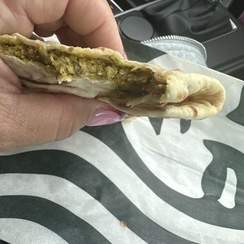 Starbucks - Spicy falafel pocket - Coffee & Tea Near Me - Oceanside, California Starbucks - Spicy falafel pocket - Coffee & Tea Near Me - Oceanside, California