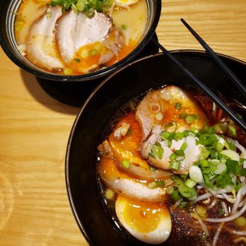 Kippo Ramen - Back: Spicy Tonkostu Ramen Front: Spicy Shoyu Ramen Both excellent - Ramen Near Me - Baltimore, Maryland Kippo Ramen - Back: Spicy Tonkostu Ramen Front: Spicy Shoyu Ramen Both excellent - Ramen Near Me - Baltimore, Maryland