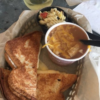 Bodega Wine Market - Fancy Grilled Cheese with Chicken Tortilla Soup - Wine Bars Near Me - La Grange, Texas