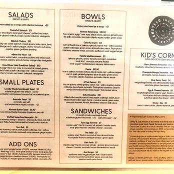 LANEY & LU - Menu - Juice Bars & Smoothies Near Me - Exeter, New Hampshire