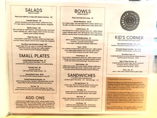 Menu photo 4 LANEY & LU Exeter, NH