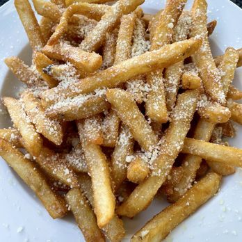 Ed's Bistro - Truffle Fries - delicious!!! - Wine Bars Near Me - La Porte, Texas