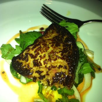 Aria - Don't judge - it's foie gras. Yes, I ran 10 miles before eating. It's AWESOME. And worth every ounce of it! - New American Near Me - Atlanta, Georgia Aria - Don't judge - it's foie gras. Yes, I ran 10 miles before eating. It's AWESOME. And worth every ounce of it! - New American Near Me - Atlanta, Georgia