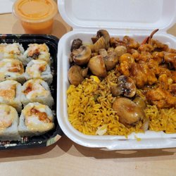 China Max - Sushi and 2 entree meal