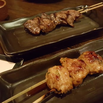 Yataimura Maru - Flank steak and chicken meatball - Sushi Bars Near Me - Portland, Oregon