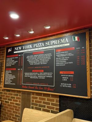 Menu photo 1 NY Pizza Suprema New York, NY Menu photo 1 NY Pizza Suprema New York, NY