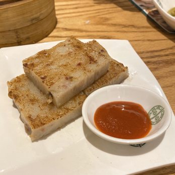 Tim Ho Wan - Hell's Kitchen - Pan-Fried Turnip Cake - Dim Sum Near Me - New York, New York Tim Ho Wan - Hell's Kitchen - Pan-Fried Turnip Cake - Dim Sum Near Me - New York, New York