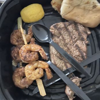 Texas Roadhouse - Sirloin* & Grilled Shrimp Overcooked shrimp The bread Steak looks dry but it wasn't that bad - Steakhouses Near Me - Grove City, Ohio Texas Roadhouse - Sirloin* & Grilled Shrimp Overcooked shrimp The bread Steak looks dry but it wasn't that bad - Steakhouses Near Me - Grove City, Ohio