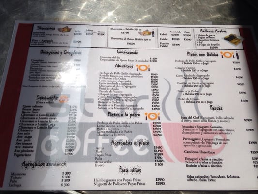 Menu photo 2 Star Coffee Santiago, RM