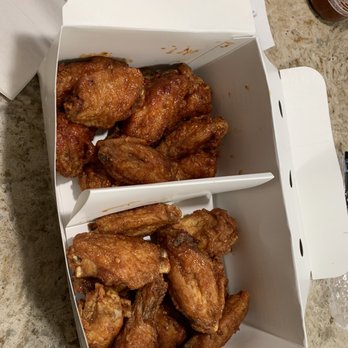 Bonchon Arden - Half spicy half soy garlic - Chicken Shop Near Me - Sacramento, California Bonchon Arden - Half spicy half soy garlic - Chicken Shop Near Me - Sacramento, California