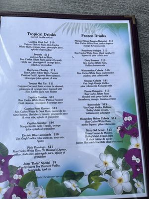 Menu photo 7 Keylime Bistro Boca Grande, FL
