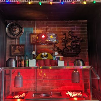 Local Cantina - Trolley District - a pig on a shelf - Bars Near Me - Columbus, Ohio Local Cantina - Trolley District - a pig on a shelf - Bars Near Me - Columbus, Ohio