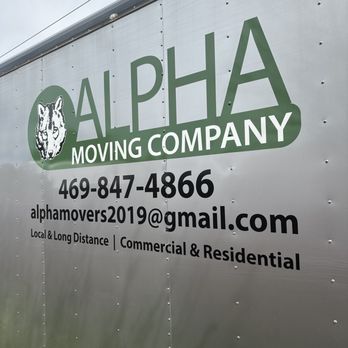 Alpha Moving Company - Movers Near Me - Carrollton, Texas Alpha Moving Company - Movers Near Me - Carrollton, Texas