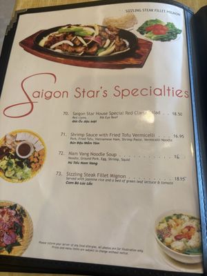 Menu photo 2 Saigon Star San Diego, CA Menu photo 2 Saigon Star San Diego, CA