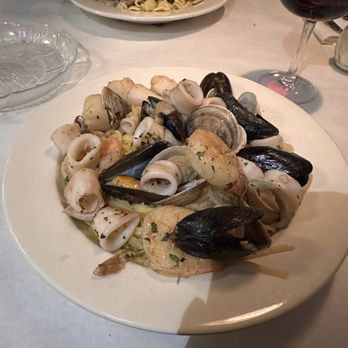 Laico's - Linguine alla frutti di mare with white sauce - Italian Near Me - Jersey City, New Jersey