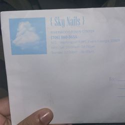 Sky nails - the days and times are wrong