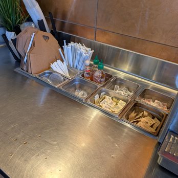Urbane Cafe - Straws, knives, hot sauces, and seasoning packets - Sandwiches Near Me - San Diego, California Urbane Cafe - Straws, knives, hot sauces, and seasoning packets - Sandwiches Near Me - San Diego, California