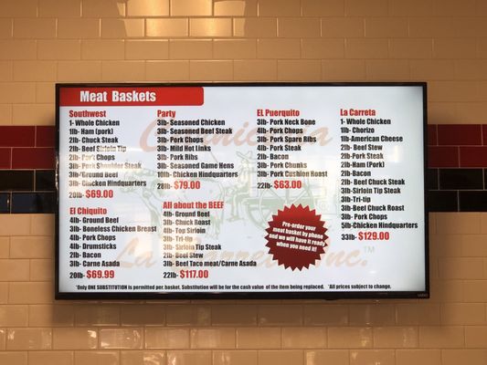 Menu photo 2 Carniceria La Carreta Bakersfield, CA Menu photo 2 Carniceria La Carreta Bakersfield, CA