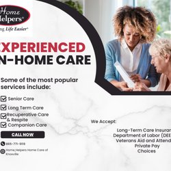 Home Helpers - Our mission is to make life easier for you and your loved ones. Home Helpers Home Care of Knoxville