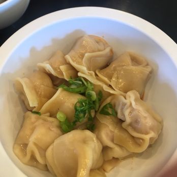 Bing's Dumpling - Shrimp and pork wonton in spicy oil - Dim Sum Near Me - Fremont, California Bing's Dumpling - Shrimp and pork wonton in spicy oil - Dim Sum Near Me - Fremont, California