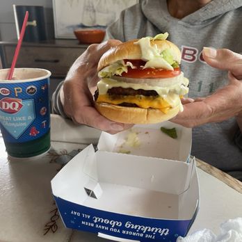 DQ Grill & Chill Restaurant - Double cheese burgrr - Fast Food Near Me - Milton, Wisconsin DQ Grill & Chill Restaurant - Double cheese burgrr - Fast Food Near Me - Milton, Wisconsin
