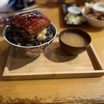 Toyori - Eel donburi set - Ramen Near Me - Houston, Texas