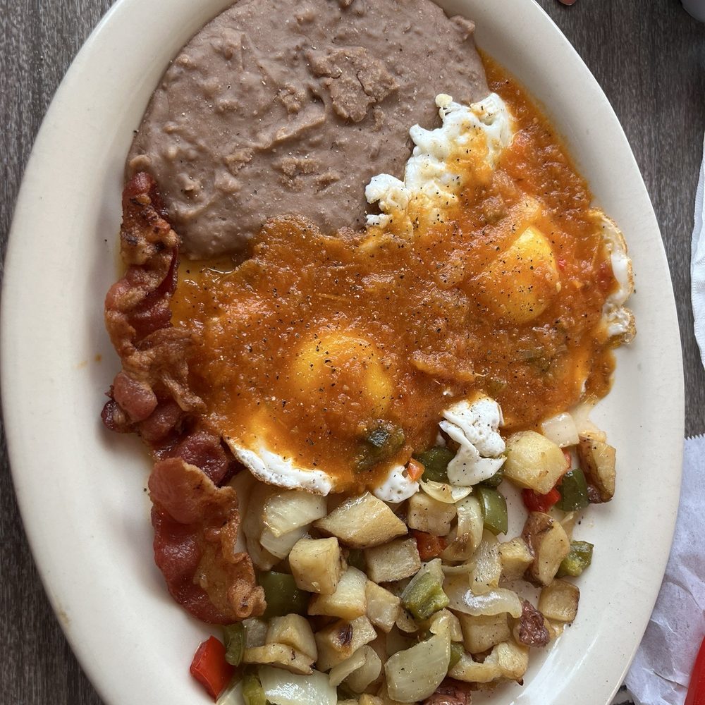 Mi Casa - Huevos Rancheros for $8.99 good stuff. - Mexican Near Me - San Antonio, Texas Mi Casa - Huevos Rancheros for $8.99 good stuff. - Mexican Near Me - San Antonio, Texas
