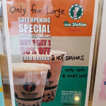 Tea Station Express - Bubble Tea Near Me - Temple City, California Tea Station Express - Bubble Tea Near Me - Temple City, California