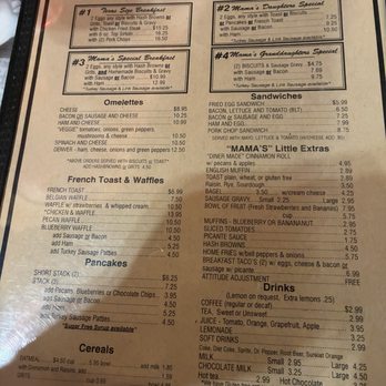 Mama's Daughters' Diner - Menu - Diners Near Me - Plano, Texas Mama's Daughters' Diner - Menu - Diners Near Me - Plano, Texas