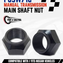 Cobra Transmission Parts - FS5W71C 4 Cylinder, Main Shaft Nut