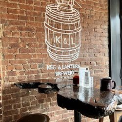 Keg & Lantern - Table near window entrance on Nassau