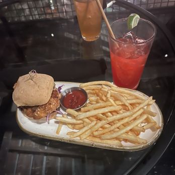 Capulet - Fried chicken sandwich and fries - Sandwiches Near Me - New Orleans, Louisiana