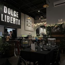 Dolce Liberta - Inside the restaurant