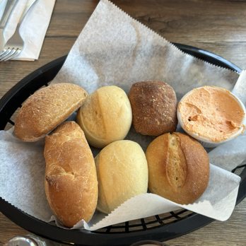Mambo Italiano - Rolls with sun dried tomatoe butter - Italian Near Me - Irvington, New York Mambo Italiano - Rolls with sun dried tomatoe butter - Italian Near Me - Irvington, New York