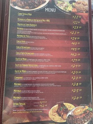 Menu photo 1 La Parrilla Luquillo, PR Menu photo 1 La Parrilla Luquillo, PR