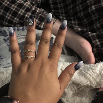 Venus Nail Spa - Leda's latest creation ask for Leda and ask her for the winter bling - Nail Salons Near Me - Fort Worth, Texas Venus Nail Spa - Leda's latest creation ask for Leda and ask her for the winter bling - Nail Salons Near Me - Fort Worth, Texas