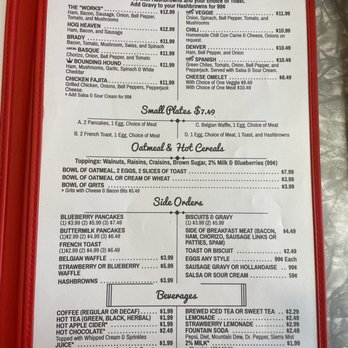 The Chef's Hut - Menu - page two - Breakfast & Brunch Near Me - Boise, Idaho