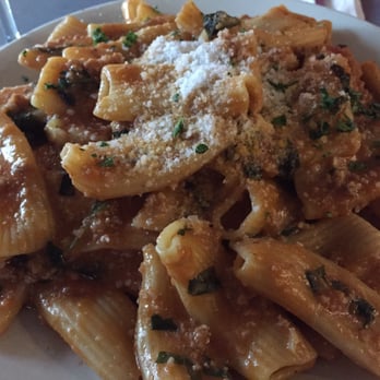 Paulie's - Rigatoni bolognese with veal - Sandwiches Near Me - Houston, Texas Paulie's - Rigatoni bolognese with veal - Sandwiches Near Me - Houston, Texas