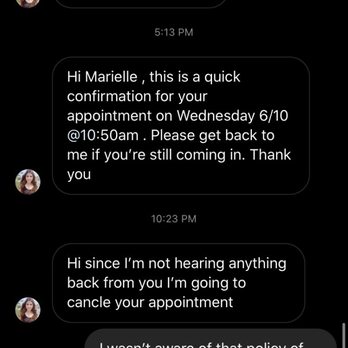 Bebe Salon - I guess their cancellation policy is a 5 hour notice, 8 days prior to my appointment. - Hair Stylists Near Me - Garden Grove, California Bebe Salon - I guess their cancellation policy is a 5 hour notice, 8 days prior to my appointment. - Hair Stylists Near Me - Garden Grove, California
