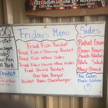 McGinty's BBQ Best Thing Smoking - Daily specials - Barbeque Near Me - Navasota, Texas