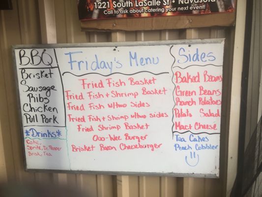 Menu photo 3 McGinty's BBQ Best Thing Smoking Navasota, TX
