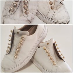 Completely Heeled Shoe Repair - Leather shoes cleaned.